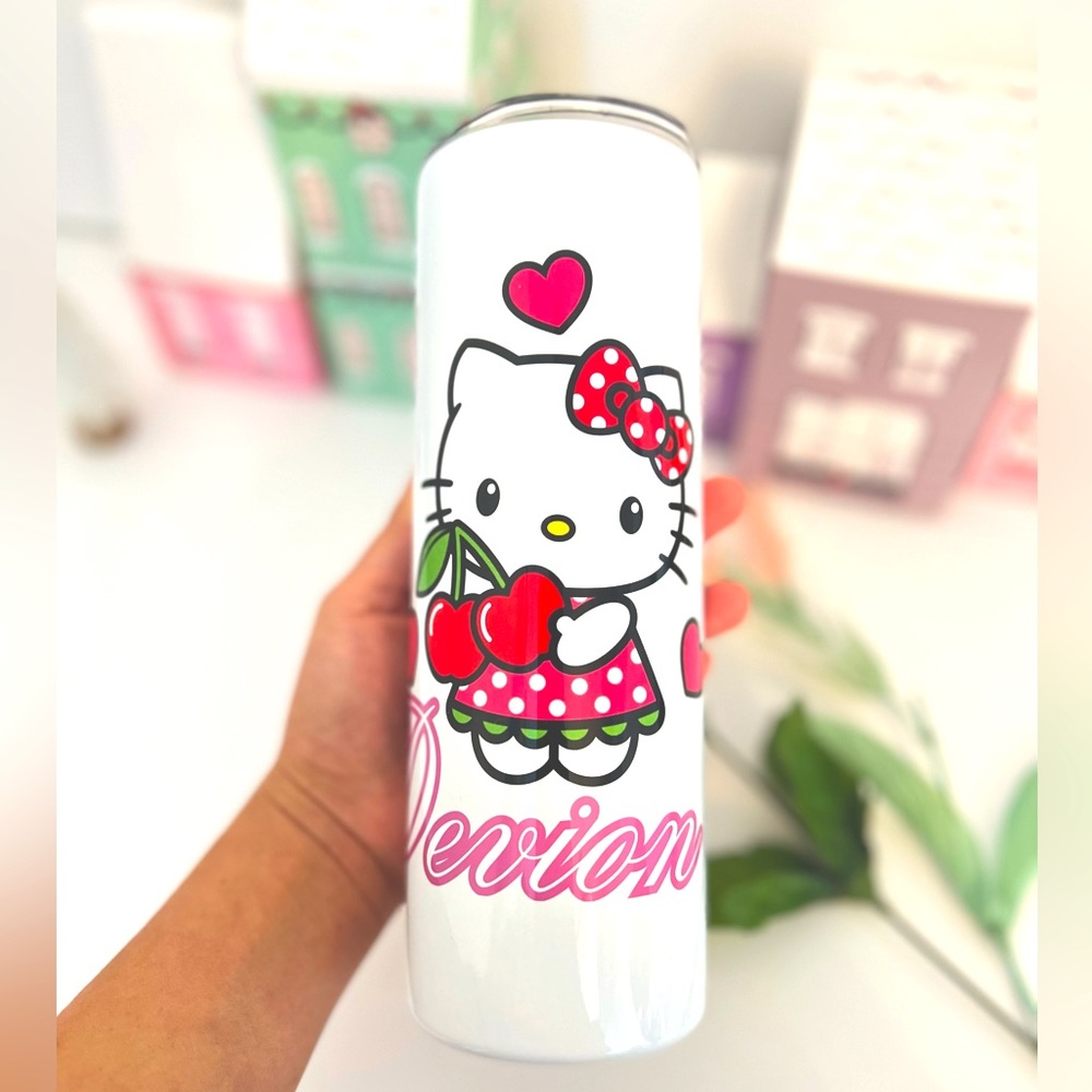 Personalized Hello Kitty 20 oz stainless Tumbler